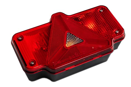 Humbaur Achterlicht - Humbaur - links - 5-polige connector aansluiting - inclusief mistlamp