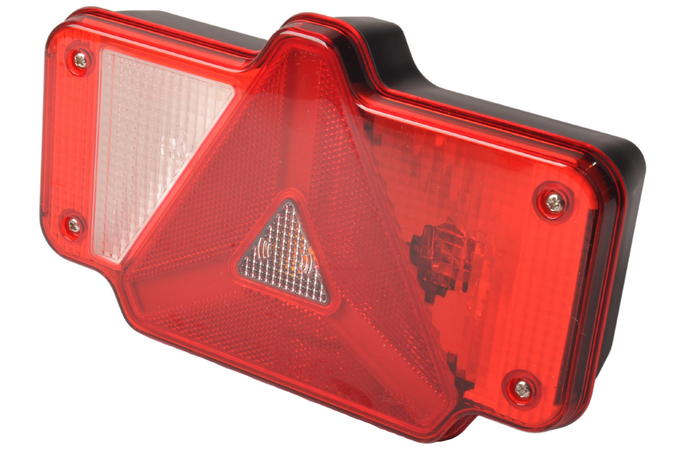 Humbaur Achterlicht - Humbaur - rechts - 5-polige connector aansluiting - inclusief achteruitrijverlichting