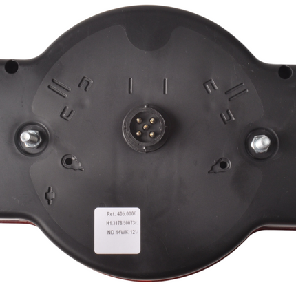 Humbaur Achterlicht - Humbaur - rechts - 5-polige connector aansluiting - inclusief achteruitrijverlichting