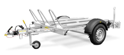 Humbaur Humbaur HM 102113 - motor aanhanger - 1000 kg bruto laadvermogen - laadoppervlakte 209x136 cm - geremd