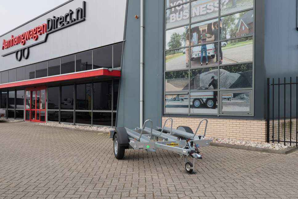 Humbaur Humbaur HM 102113 - motor aanhanger - 1000 kg bruto laadvermogen - laadoppervlakte 209x136 cm - geremd