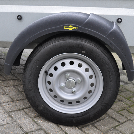 Humbaur Humbaur kunststof spatbord 13 inch - links - 740x190x335 mm