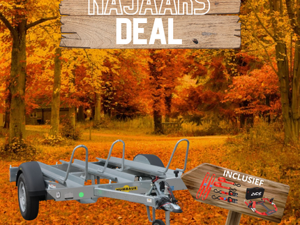 Humbaur Najaarsdeal - Humbaur HM 102113 - motor aanhanger - 1000 kg bruto laadvermogen - laadoppervlakte 209x136 cm - geremd