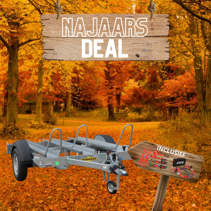 Humbaur Najaarsdeal - Humbaur HM 102113 - motor aanhanger - 1000 kg bruto laadvermogen - laadoppervlakte 209x136 cm - geremd