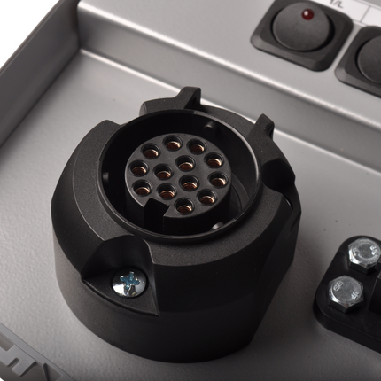 Jaeger Testkoffer 7/13 polig - universeel - Jaeger aansluiting - 12 volt