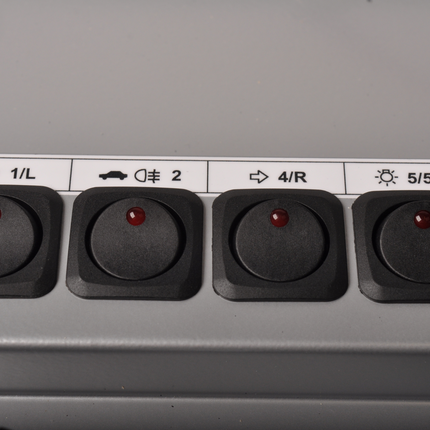 Jaeger Testkoffer 7/13 polig - universeel - Jaeger aansluiting - 12 volt