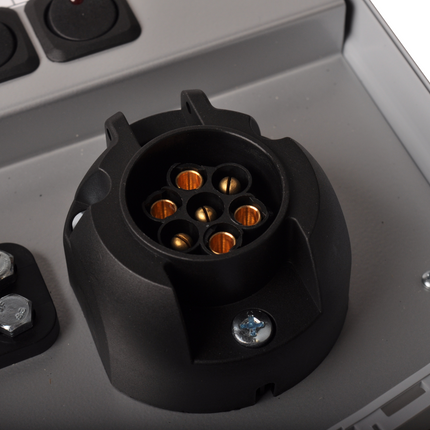 Jaeger Testkoffer 7/13 polig - universeel - Jaeger aansluiting - 12 volt