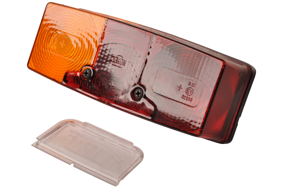 Jokon 3 kamer achterlicht Links met kentekenverlichting 158x64x51 mm