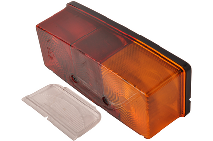 Jokon Achterlicht - Jokon - 3 kamer - rechts - 158x64x51 mm - met kentekenverlichting