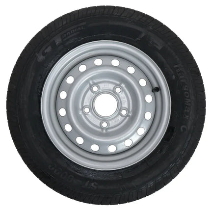 Kargotrail Compleet aanhanger wiel - 155/80R13C - steekmaat: 5x112 - draagvermogen: 615 kg - naafdiameter: 67 mm
