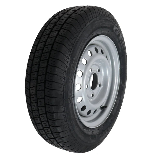 Kargotrail Compleet aanhanger wiel - 155/80R13C - steekmaat: 5x112 - draagvermogen: 615 kg - naafdiameter: 67 mm