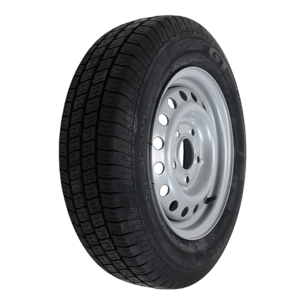 Kargotrail Compleet aanhanger wiel - 155R13C - steekmaat: 5x112 - draagvermogen: 615 kg - naafdiameter: 67 mm