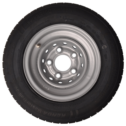 Kargotrail Compleet aanhanger wiel - 195/55R10C - steekmaat: 5x112 - draagvermogen: 750 kg - naafdiameter: 67 mm - 10PR - ET-4