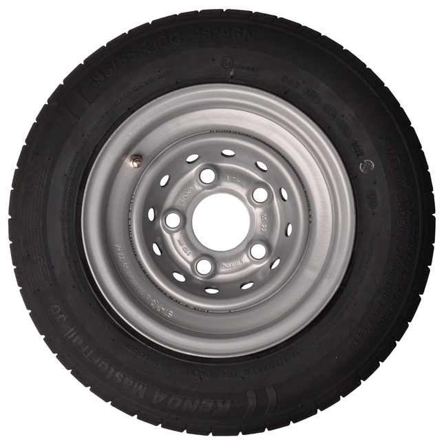 Kargotrail Compleet aanhanger wiel - 195/55R10C - steekmaat: 5x112 - draagvermogen: 750 kg - naafdiameter: 67 mm - 10PR - ET-4