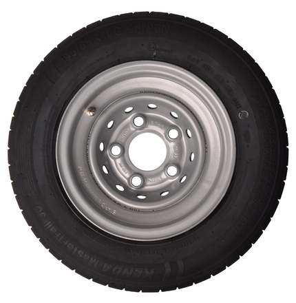 Kargotrail Compleet aanhanger wiel - 195/55R10C - steekmaat: 5x112 - draagvermogen: 750 kg - naafdiameter: 67 mm - 10PR - ET-4