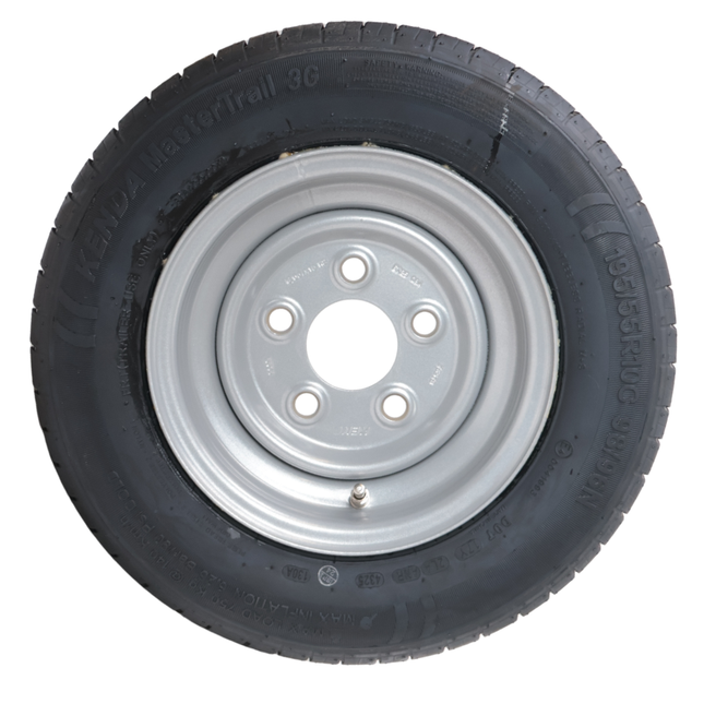Kargotrail Compleet aanhanger wiel - 195/55R10C - steekmaat: 5x112 - draagvermogen: 750 kg - naafdiameter: 67 mm - 10 PR - ET+25