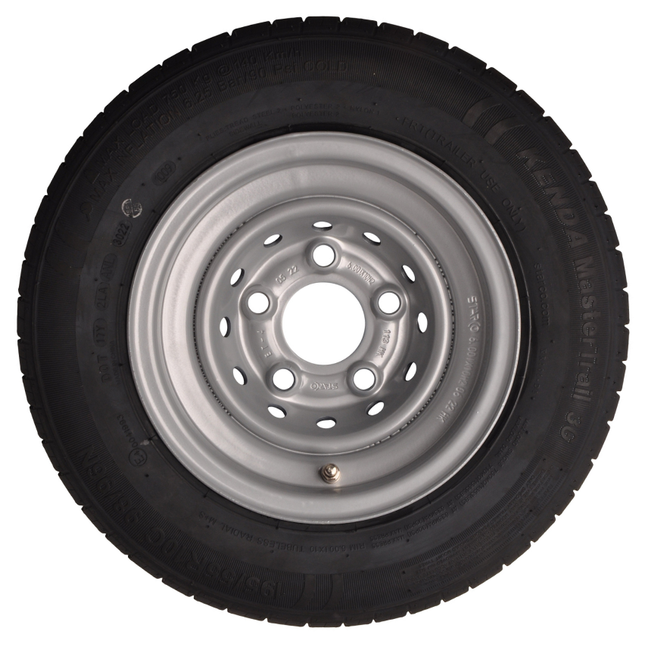 Kargotrail Compleet aanhanger wiel - 195/55R10C - steekmaat: 5x112 - draagvermogen: 750 kg - naafdiameter: 67 mm - 10PR - ET-4