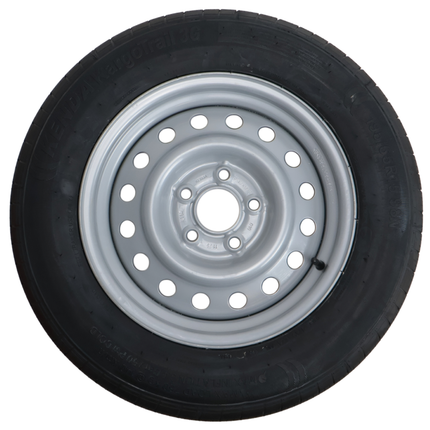 Kargotrail Compleet aanhanger wiel - 195/65R15 - steekmaat: 5x112 - draagvermogen: 690 kg - naafdiameter: 67 mm