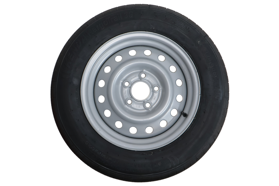 Kargotrail Compleet aanhanger wiel - 195/65R15 - steekmaat: 5x112 - draagvermogen: 690 kg - naafdiameter: 67 mm