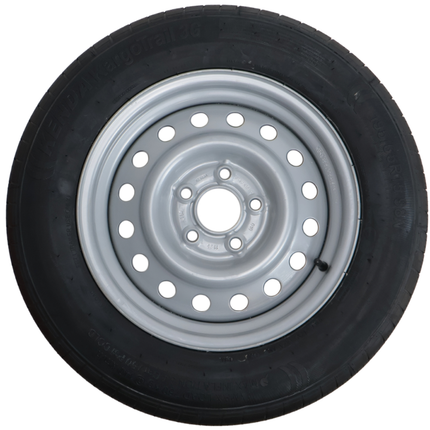 Kargotrail Compleet aanhanger wiel - 195/65R15 - steekmaat: 5x112 - draagvermogen: 690 kg - naafdiameter: 67 mm