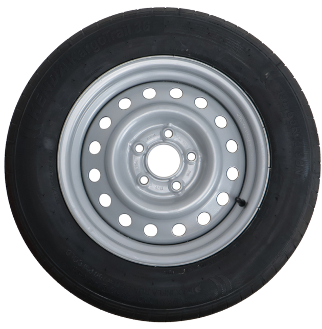 Kargotrail Compleet aanhanger wiel - 195/65R15 - steekmaat: 5x112 - draagvermogen: 690 kg - naafdiameter: 67 mm