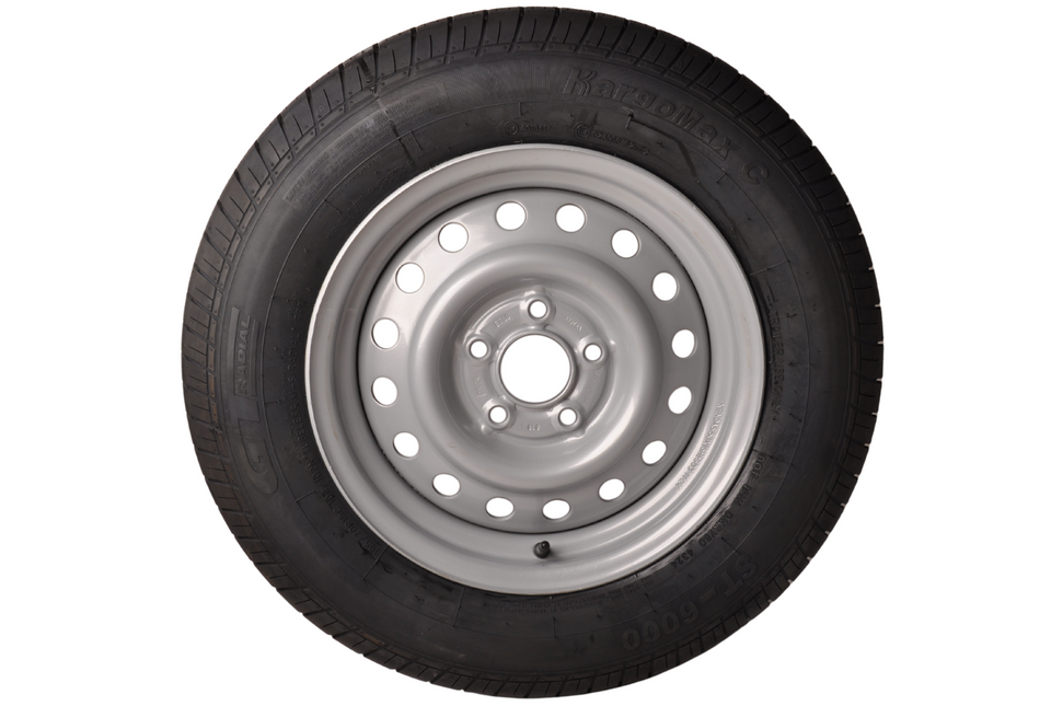 Kargotrail Compleet aanhanger wiel - 195/70 R15 - steekmaat: 5x112 - draagvermogen: 900 kg - naafdiameter: 67 mm