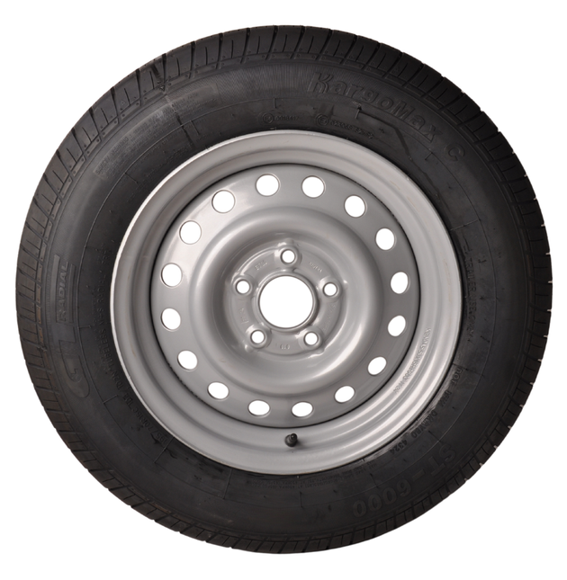 Kargotrail Compleet aanhanger wiel - 195/70 R15 - steekmaat: 5x112 - draagvermogen: 900 kg - naafdiameter: 67 mm