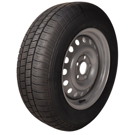 Kargotrail Compleet aanhanger wiel - 195/70 R15 - steekmaat: 5x112 - draagvermogen: 900 kg - naafdiameter: 67 mm