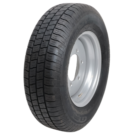 Kargotrail Compleet aanhanger wiel - 225/75R16 - steekmaat: 6x205 - draagvermogen: 1450 kg - naafdiameter: 161 mm