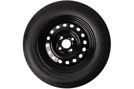 Kargotrail Compleet wiel 155R13 band + velg opel steek 4x100 - draagvermogen 500 kg - 57 mm naafdiameter