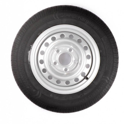 Kargotrail Compleet wiel 155R13C band + velg - mercedes steek 5x112 - draagvermogen 615 kg - 67 mm naafdiameter