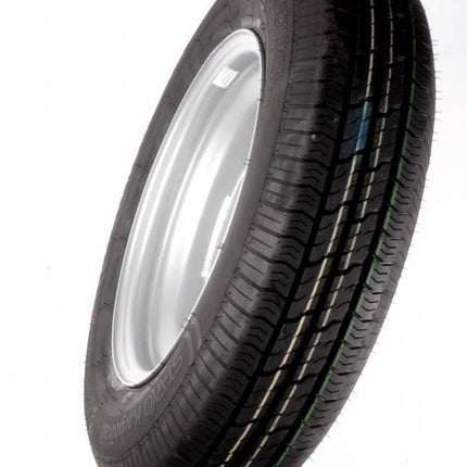 Kargotrail Compleet wiel 155R13C band + velg - mercedes steek 5x112 - draagvermogen 615 kg - 67 mm naafdiameter