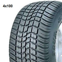 Kargotrail Compleet wiel 185/65R14C - opel steek 4x100 - 650kg draagvermogen - naafdiameter 57 mm
