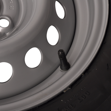Kargotrail Compleet wiel 195/70R14C - opel steek 4x100 - 710kg draagvermogen - naafdiameter 57 mm