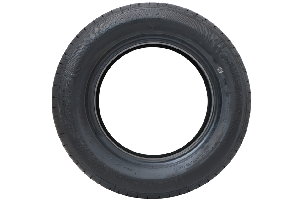 Kargotrail Tubeless band aanhanger - 155/70R12C - draagvermogen: 900 kg - 104N