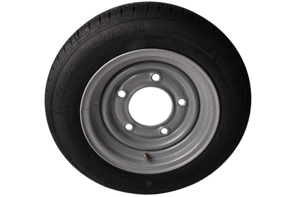 Kenda Compleet 12 inch wiel - 155/70R12C band + velg - 5x165,1 - 900 kg - 114,6 mm naafdiameter