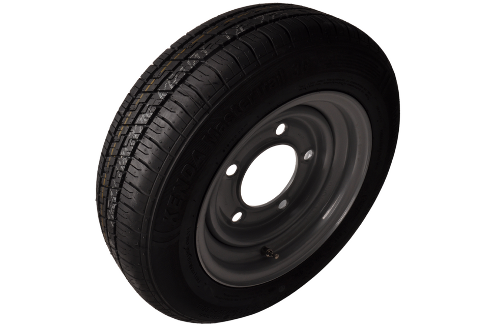 Kenda Compleet 12 inch wiel - 155/70R12C band + velg - 5x165,1 - 900 kg - 114,6 mm naafdiameter