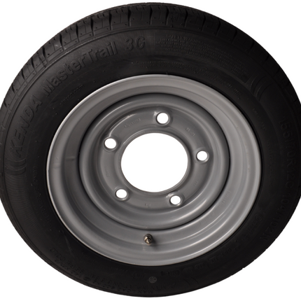 Kenda Compleet 12 inch wiel - 185/60R12C band + velg - 5x165,1 - 900 kg - 114,6 mm naafdiameter