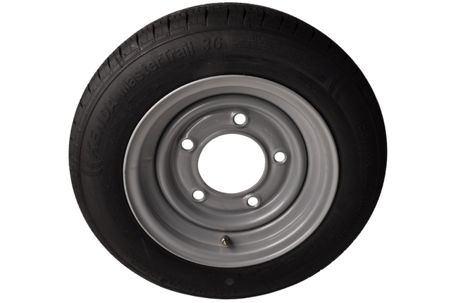 Kenda Compleet 12 inch wiel - 185/60R12C band + velg - 5x165,1 - 900 kg - 114,6 mm naafdiameter