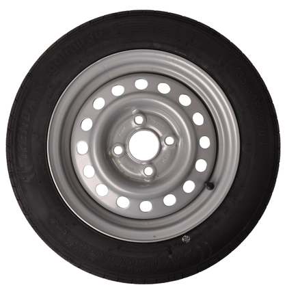 Kenda Compleet aanhanger wiel - 135/80R13 - steekmaat: 4x100 - draagvermogen: 335 kg - naafdiameter: 57 mm