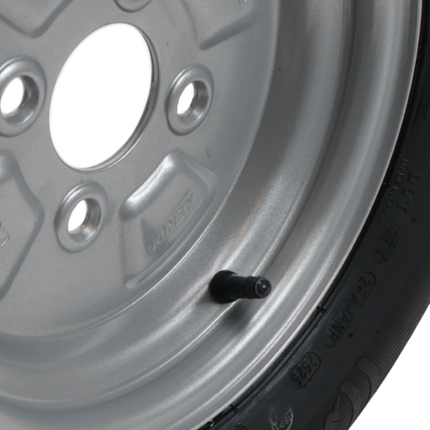 Kenda Compleet aanhanger wiel - 145/80R10(145R10) - steekmaat: 4x100 - draagvermogen: 375 kg - naafdiameter: 57 mm - 4PR