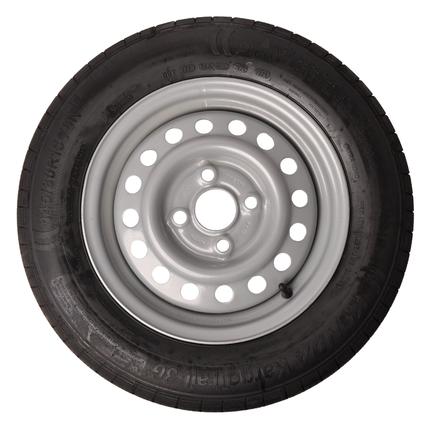 Kenda Compleet aanhanger wiel - 145/80R13 - steekmaat: 4x100 - draagvermogen: 425 kg - naafdiameter: 57 mm