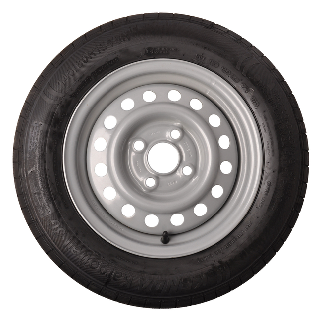 Kenda Compleet aanhanger wiel - 145/80R13 - steekmaat: 4x100 - draagvermogen: 425 kg - naafdiameter: 57 mm