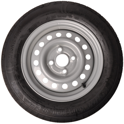 Kenda Compleet aanhanger wiel - 145R13 - steekmaat: 4x100 - draagvermogen: 425 kg - naafdiameter: 57 mm