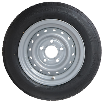 Kenda Compleet aanhanger wiel - 155/70R12C - steekmaat: 5x112 - draagvermogen: 900 kg - naafdiameter:  67 mm