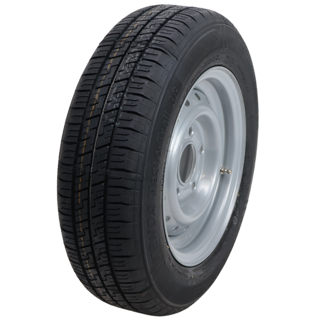 Kenda Compleet aanhanger wiel - 155/70R12C - steekmaat: 5x112 - draagvermogen: 900 kg - naafdiameter:  67 mm