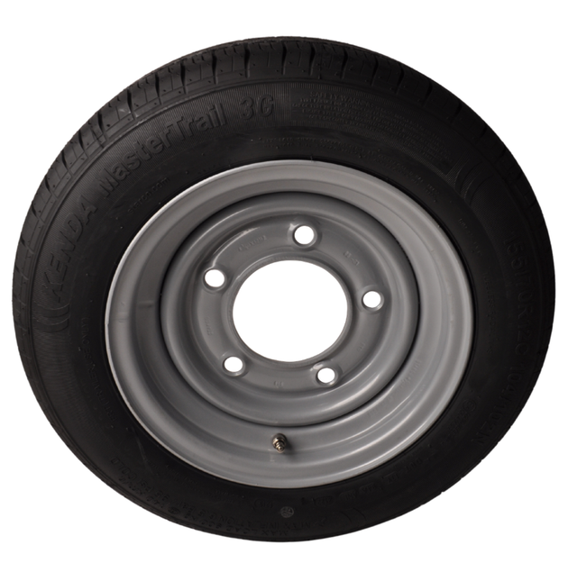 Kenda Compleet aanhanger wiel - 155/70R12C - steekmaat: 5x165,1 - draagvermogen: 900 kg - naafdiameter: 114,6 mm