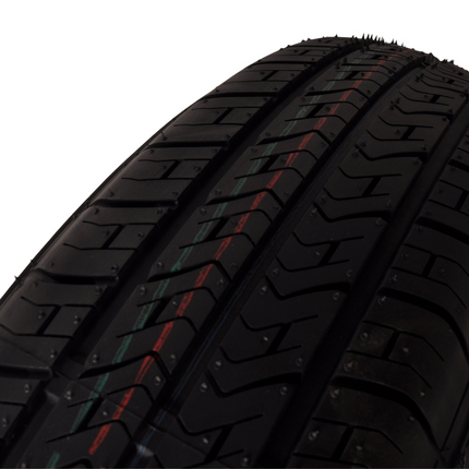 Kenda Compleet aanhanger wiel - 155/80R13 - lichtmetalen velg - steekmaat: 4x100 - draagvermogen: 500 kg - naafdiameter: 57 mm