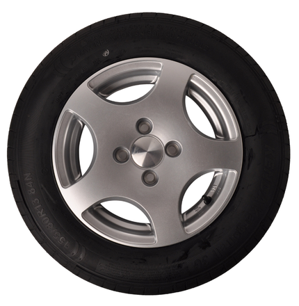 Kenda Compleet aanhanger wiel - 155/80R13 - lichtmetalen velg - steekmaat: 4x100 - draagvermogen: 500 kg - naafdiameter: 57 mm
