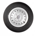 Roue complète 155/80R13 pour remorque bagagère 4 trous 85x130 mm Roue complète 155/80R13 pour remorque bagagère 4 trous 85x130 mm
